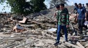 Presiden Jokowi saat meninjau sejumlah titik lokasi terdampak gempa dan tsunami di Kota Palu 2018/Ist