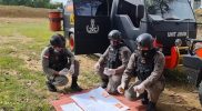 Satgas Madago Raya musnahkan barang bukti berupa 6 buah bom lontong milik teroris Mujahidin Indonesia Timur (MIT), Rabu (22/12/2021)/Ist