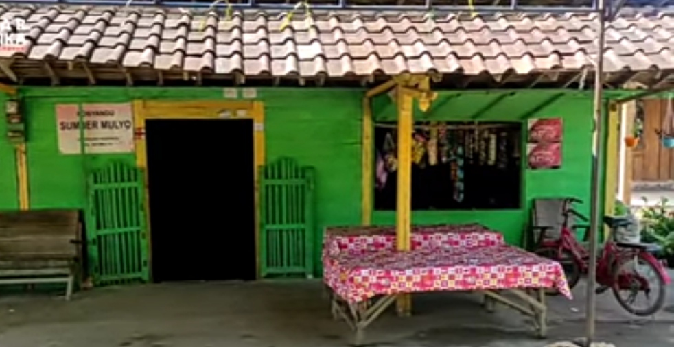 Potret rumah Pratama Arhan di Desa Sidomulyo, Kecamatan Banjarero, Kabupaten Blora/YouTube Kabar Mustika