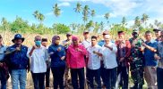 Bupati Kasman Lassa melakukan kunjungan kerja ke Desa Wani Lumbumpetigo, Kecamatan Tanantovea, Kabupaten Donggala, Sulawesi Tengah, Sabtu (22/1/2022) pagi/Ist