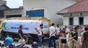 PT PPI salurkan 8 ton minyak goreng curah di Pasar Masomba, Kota Palu, Jumat (18/3/2022)/hariansulteng