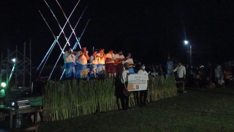 Festival musik sahur bertema Tampo Doeloe digelar di Kecamatan Tawaeli, Kota Palu, Sulawesi Tengah, Jumat (15/4/2022) malam/hariansulteng
