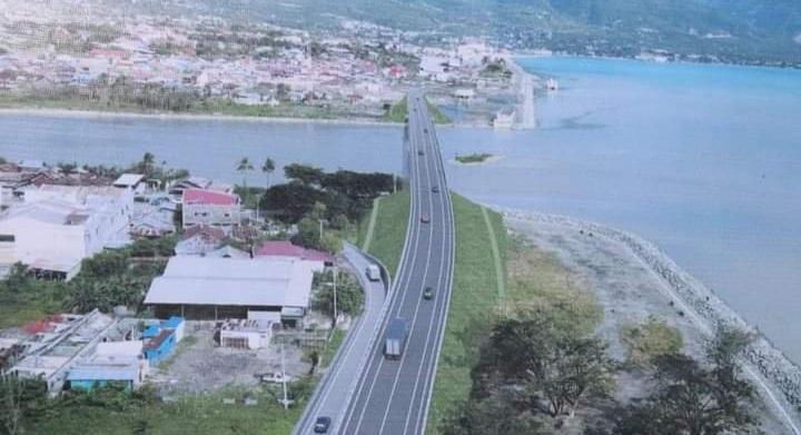 Desain baru Jembatan Palu IV/Ist