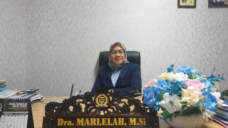 Anggota DPRD Provinsi Sulawesi Tengah dari Fraksi Partai Demokrat Marlelah/istimewa 