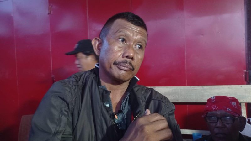 Ketua LPM Poboya, Herman Pandejori/hariansulteng