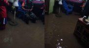 Sungai di Desa Tonusu, Kecamatan Pamona Pusalemba, Kabupaten Poso, Provinsi Sulawesi Tengah meluap pada Selasa (29/11/2022) pukul 23.00 WITA/istimewa