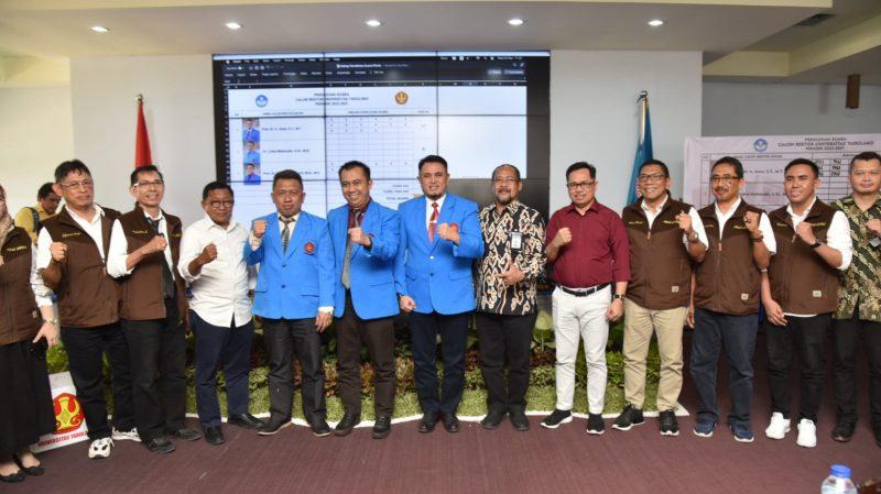 Prof Amar ditetapkan sebagai Rektor Untad periode 2023 - 2027, Rabu (23/11/2022)/Ist