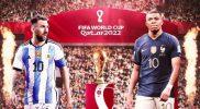Final Piala Dunia 2022 mempertemukan Argentina vs Prancis/Instagram @jadwalpialadunia_
