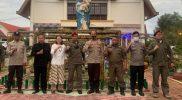 Kabinda Sulteng, Brigjen TNI Arman Dahlan memastikan pelaksanaan ibadah Natal di wilayahnya berlangsung aman, Minggu (25/12/2022)/Ist