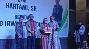 Wali Kota Hadianto Rasyid hadiri pisah sambut Kajari Palu, Rabu (8/2/2023) malam/hariansulteng