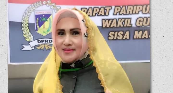 Istri Gubernur Sulteng, Vera Rompas/Ist