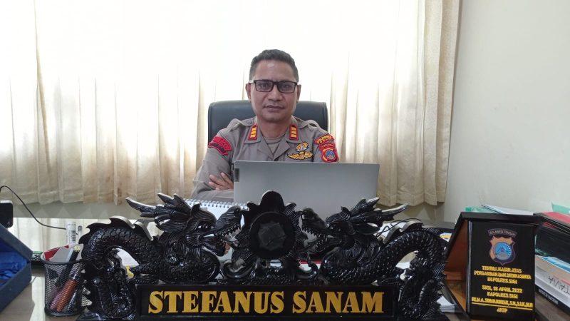 Kapolsek Palu Timur, AKP Stefanus Sanam/hariansulteng