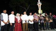 Wawali Palu, Bupati Sigi hingga Mantan Gubernur Sulteng hadiri Lebaran Mandura di Kampung Baru, Jumat (28/4/2023)/Pemkot Palu