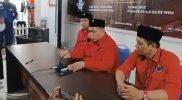 PDIP Sulteng mendaftarkan bakal caleg ke KPU, Jumat (12/5/2023)/hariansulteng