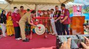Bupati Sigi, Mohamad Irwan Lapata membuka Jambore PKH se-Sulteng, Selasa (30/5/2023)/hariansulteng