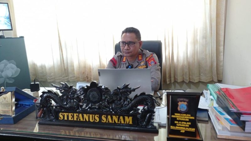 Kapolsek Palu Timur, AKP Stefanus Sanam/hariansulteng