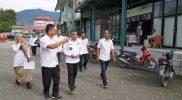Wali Kota Palu, Hadianto Rasyid, meninjau langsung kondisi Pasar Tavanjuka, Rabu (21/6/2023)/Pemkot Palu