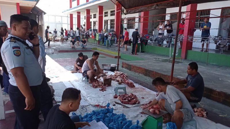 Rutan Palu sembelih 5 hewan kurban pada Iduladha 1444 Hijriah/hariansulteng