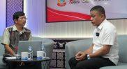 Wali Kota Palu, Hadianto Rasyid jadi narasumber acara podcast/Ist