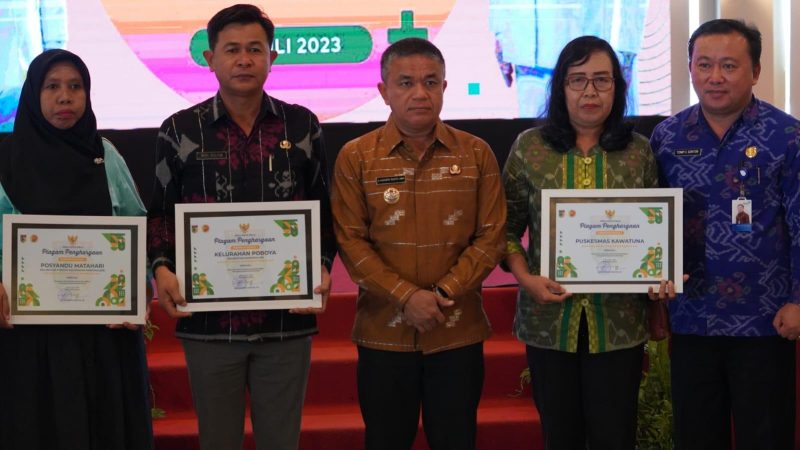 Wali Kota Palu, Hadianto Rasyid menghadiri acara Rembug Stunting di Restoran Kampung Nelayan, Kota Palu, Sulawesi Tengah, Kamis (13/7/2023)/Pemkot Palu