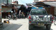 Polisi siaga di Pasar Inpres Manonda pascakeributan/hariansulteng