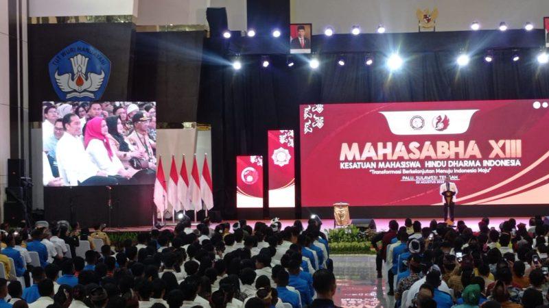 Dihadiri Presiden Jokowi, KMHDI gelar Mahasabha ke-XIII di Untad/hariansulteng