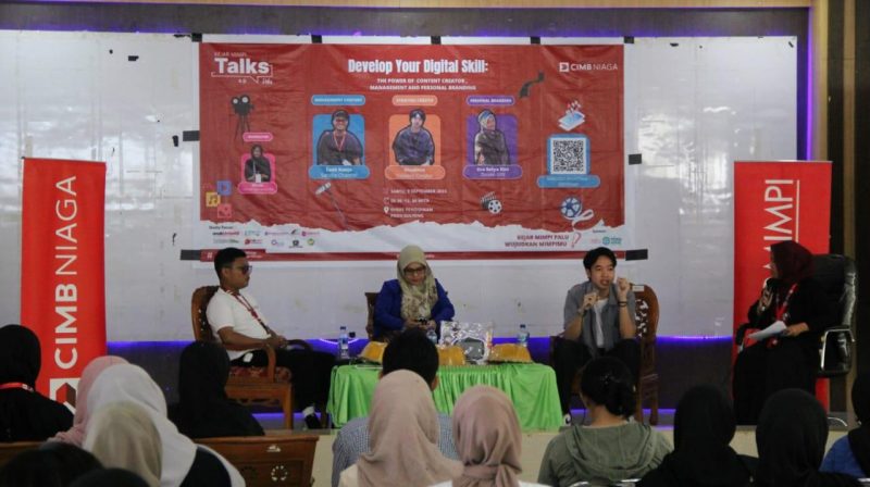 Komunitas Kejar Mimpi Palu menyelenggarakan talkshow bertajuk 
