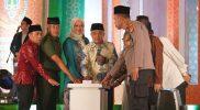 Wali Kota Palu, Hadianto Rasyid membuka pelaksanaan Musabaqah Tilawatil Qur'an (MTQ) XXVII dan Palu Mengaji tingkat Kota Palu, Kamis malam (12/10/2023)/Pemkot Palu