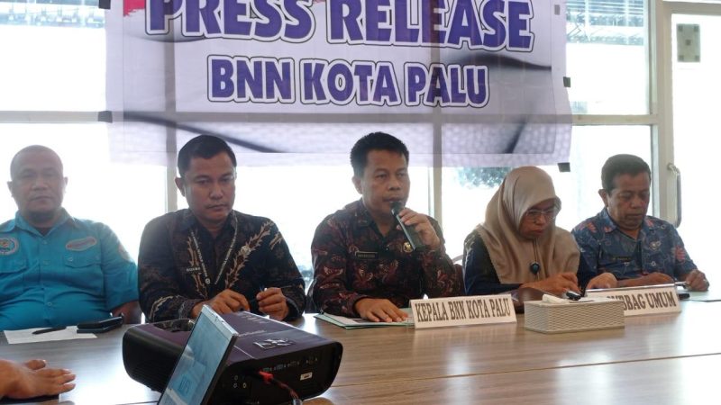 AKBP Baharuddin paparkan kinerja BNN Kota Palu sepanjang Januari-Oktober 2023/hariansulteng