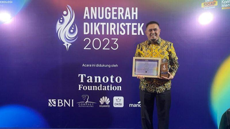 Untad Sabet Gold Winner di Anugerah Diktiristek 2023/Ist