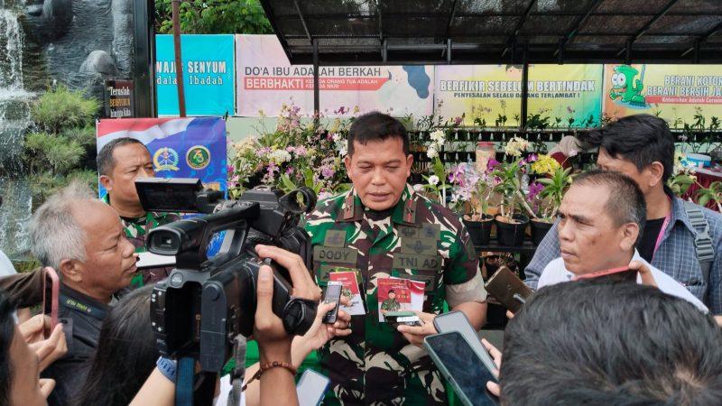Korem 132/Tadulako mengadakan coffee morning bersama jurnalis dalam memperingati HUT Penerangan TNI AD ke-73, Senin (15/1/2024)/Ist