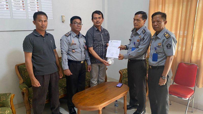 Petugas Lapas Luwuk gagalkan penyelundupan paket sabu/Ist