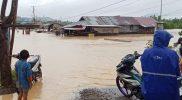 Banjir diikuti tanah longsor melanda 4 kecamatan di Kabupaten Buol, Sulawesi Tengah (Sulteng), Minggu (3/2/2024)/Ist