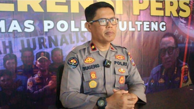 Kasubbid Penmas Bidhumas Polda Sulteng, Kompol Sugeng Lestari/Ist