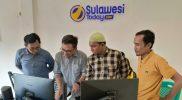 AMSI Sulteng mewakili Dewan Pers melakukan verifikasi faktual terhadap SulawesiToday.com, Senin (18/3/2024)/Ist