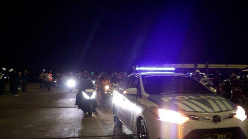 Satgas Operasi Ketupat Tinombala 2024 menurunkan tim patroli subuh untuk mencegah aksi balap liar di Kota Palu, Sulawesi Tengah/Ist