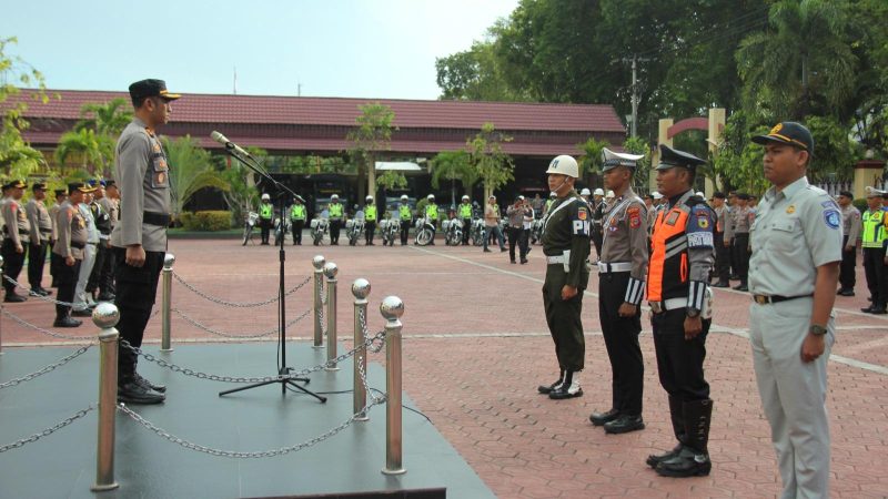 Kepolisian Resor Kota (Polresta) Palu melaksanakan apel gelar pasukan dalam rangka Operasi Patuh Tinombala 2024, Senin (15/7/2024)/Ist