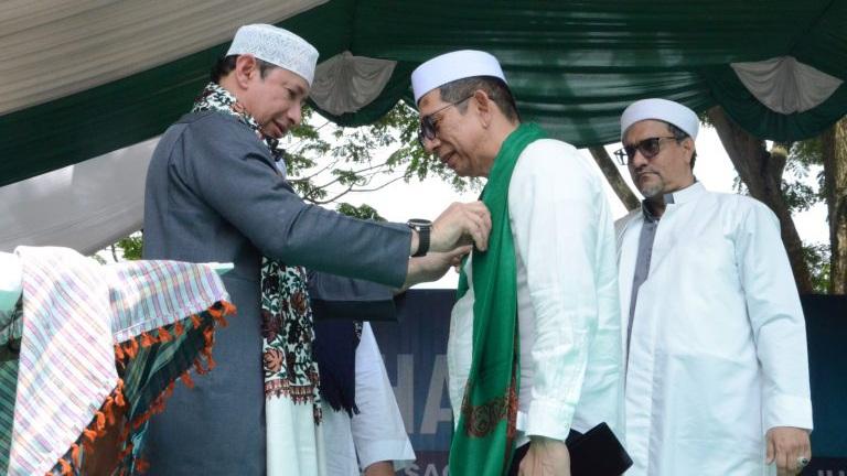 Kakanwil Kemenkumham Sulteng, Hermansyah Siregar dianugerahi gelar kehormatan Abnaul Khairaat/Ist