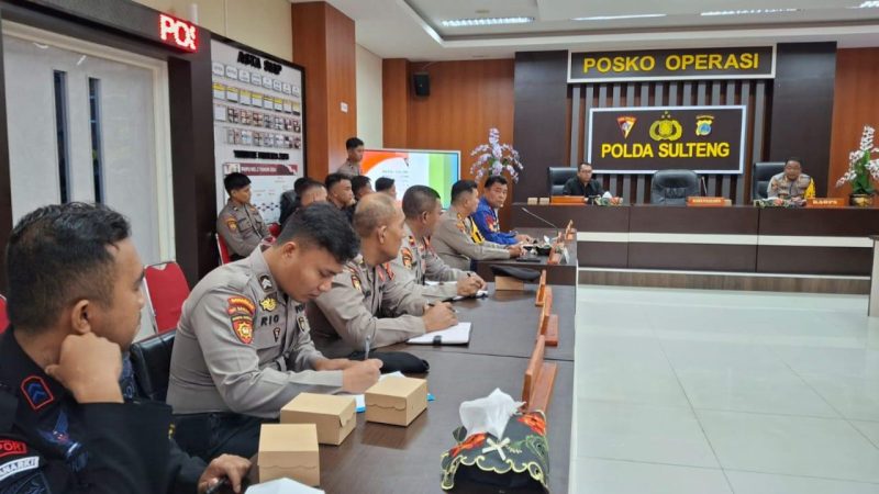Polda Sulteng siapkan 30 pengawal pribadi cagub-cawagub jelang penetapan paslon/Ist