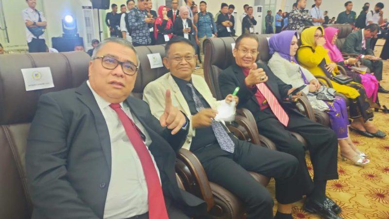 Ahmad Ali saat hadiri pelantikan 55 anggota DPRD Sulteng periode 2024-2029, Rabu (25/9/2024)/Ist