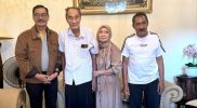 Sulaiman Agusto bersilaturahmi kepada Raja Banggai, Tomundo Hideo Amir, Rabu (6/11/2024)/Ist