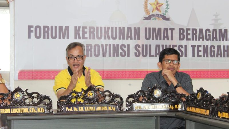 Ketua FKUB Sulteng, Prof Zainal Abidin/Ist