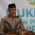 Asisten bidang Pemerintahan dan Kesra Setda Kota Palu, Usman membuka Mukerda ke-XIII DPD Wahdah Islamiyah Palu, Selasa (28/01/2025)/Pemkot Palu