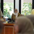 Sekretaris Daerah Kota Palu, Irmayanti Pettalolo secara resmi rangkaian Kegiatan Palu Performing Arts Forum (PPAF) 2025, Selasa (25/02/2025)/Pemkot Palu