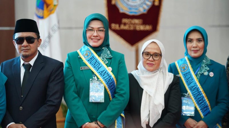 Diah Puspita resmi dilantik sebagai Ketua TP-PKK Kota Palu periode 2025-2030, Senin (14/04/2025)/Pemkot Palu