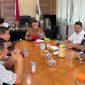 Wali Kota Palu, Hadianto Rasyid menerima kunjungan sejumlah pendeta dari Gereja Toraja Jemaat Elim Palu, Senin (21/04/2025)/Pemkot Palu