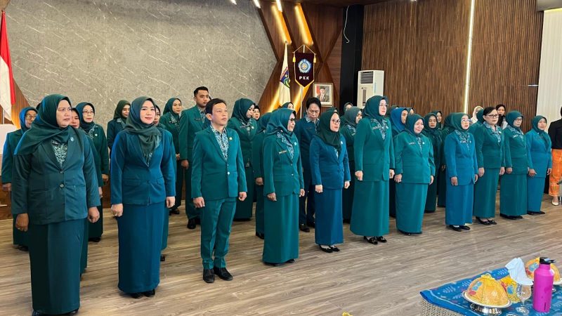 Pengurus Tim Penggerak Pemberdayaan dan Kesejahteraan Keluarga (TP-PKK) Kota Palu periode 2025-2030, Kamis (01/05/2025)/Pemkot Palu