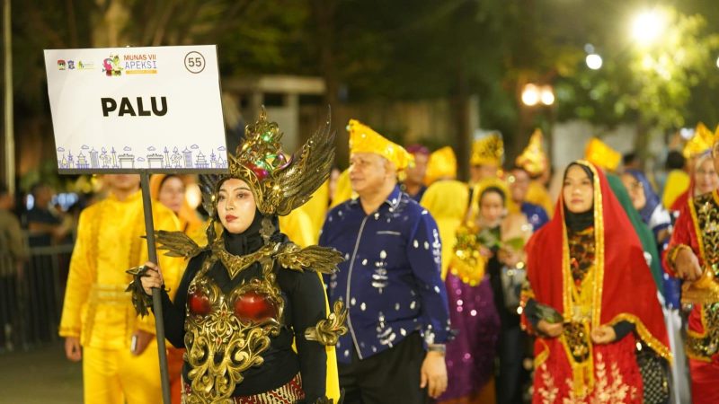 Pemerintah Kota Palu ikut serta dalam Karnaval Budaya yang digelar pada Jumat (09/05/2025) di Kota Surabaya, Jawa Timur/Pemkot Palu