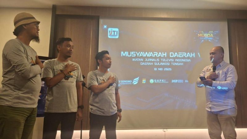 Raih suara terbanyak, Rolis Muhlis pimpin IJTI Sulteng periode 2025-2029/Ist