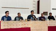 DPP Asosiasi Pengusaha Indonesia Provinsi Sulawesi Tengah (Apindo Sulteng) menggelar diskusi dengan sejumlah organisasi jurnalis dan pimpinan redaksi di Kota Palu, Selasa (20/5/2025)/hariansulteng